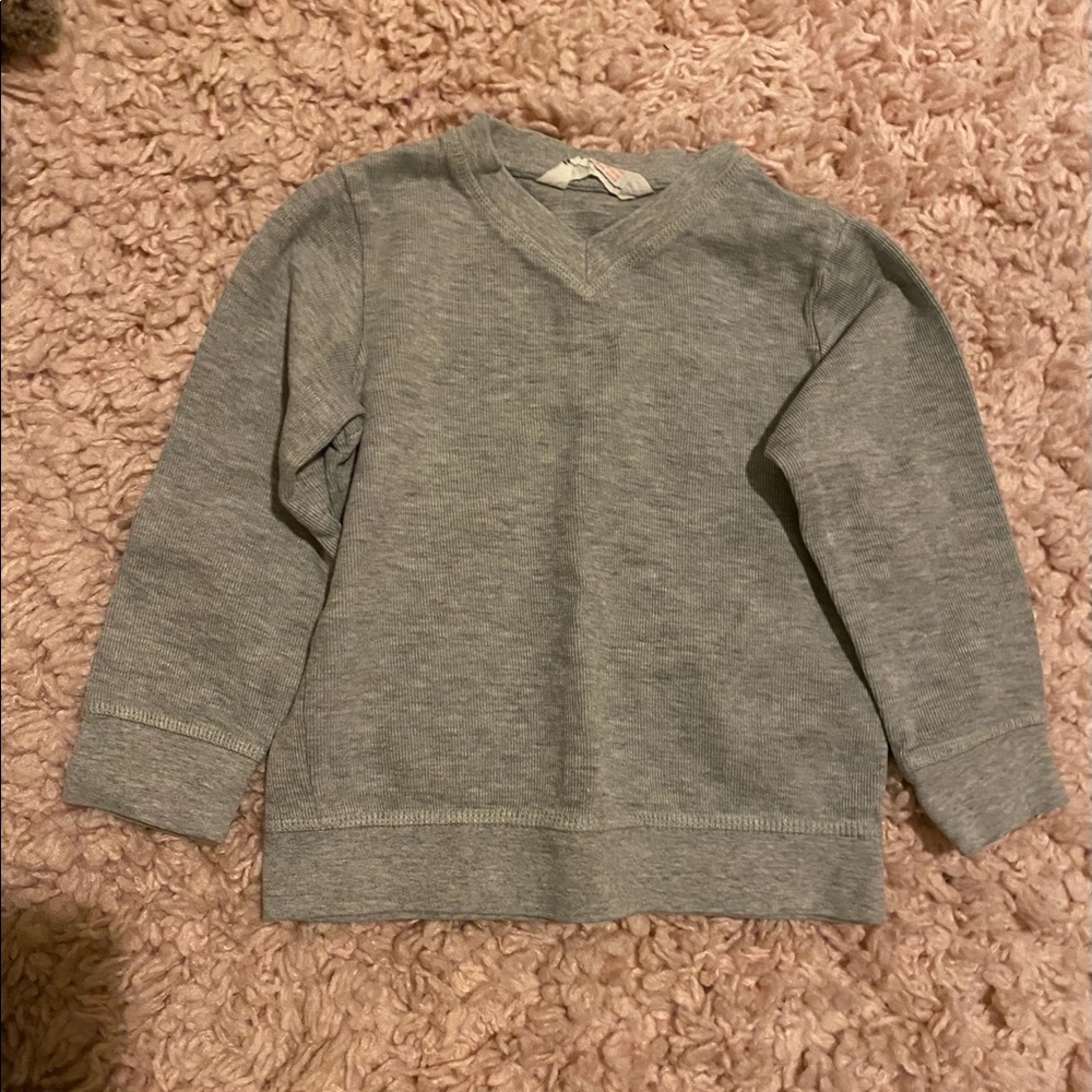 grey sweater